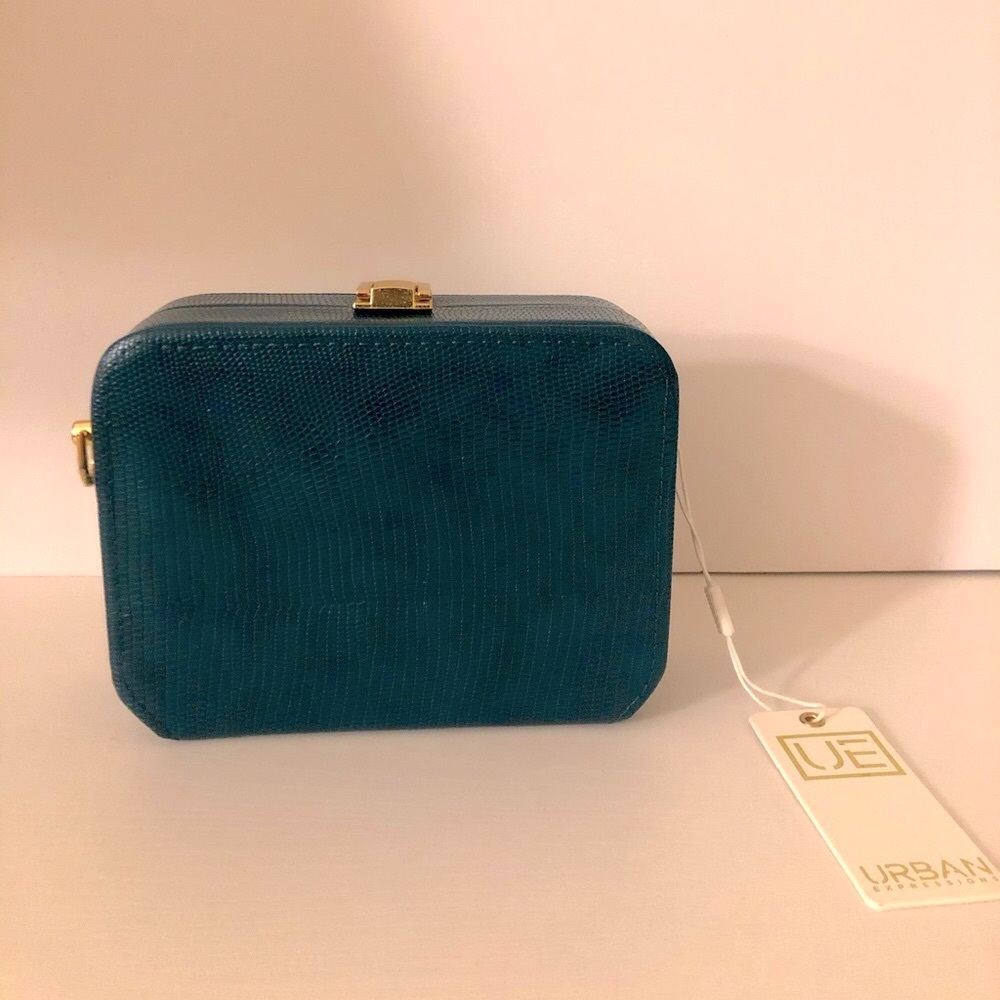 BLUE HAND BAG URBAN EXPRESSION